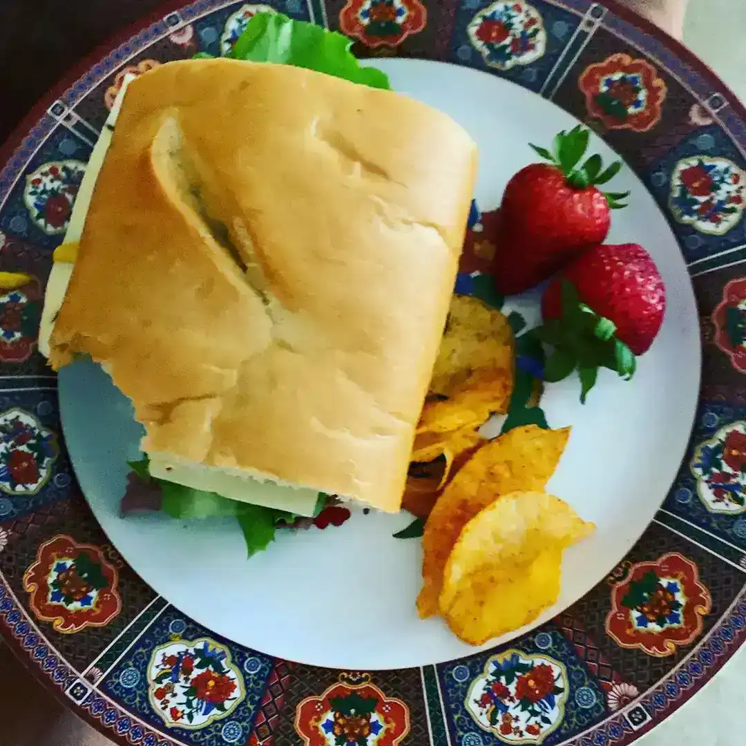 a pretty sandwich